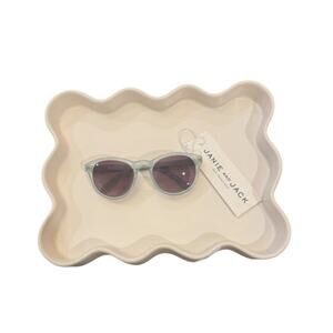 Janie And Jack Classic Mint Clear Frame Sunglasses 0-2Y